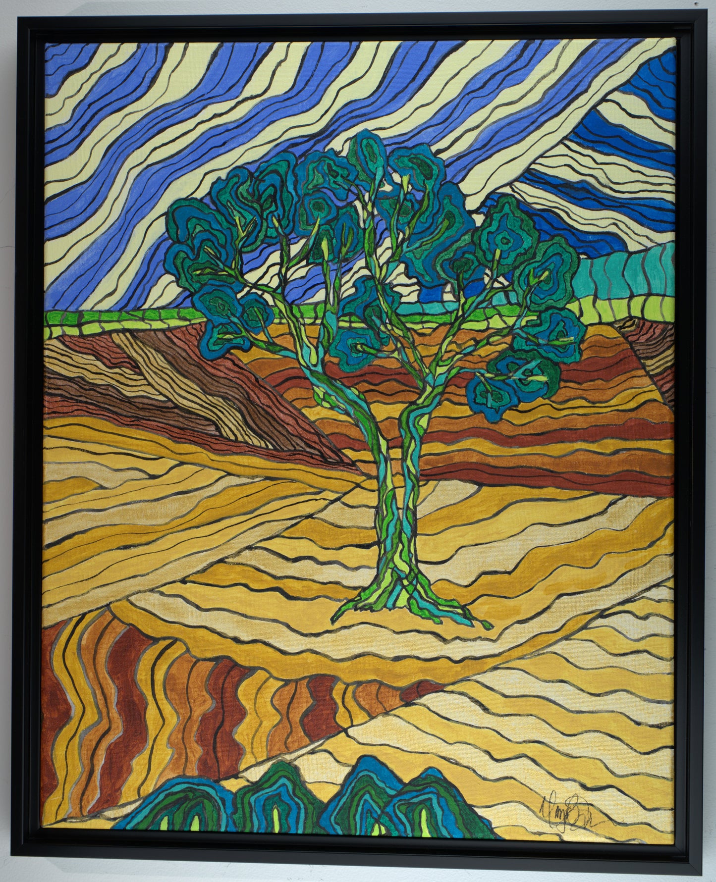 Vibrant Tree (Castro Verde, Portugal)