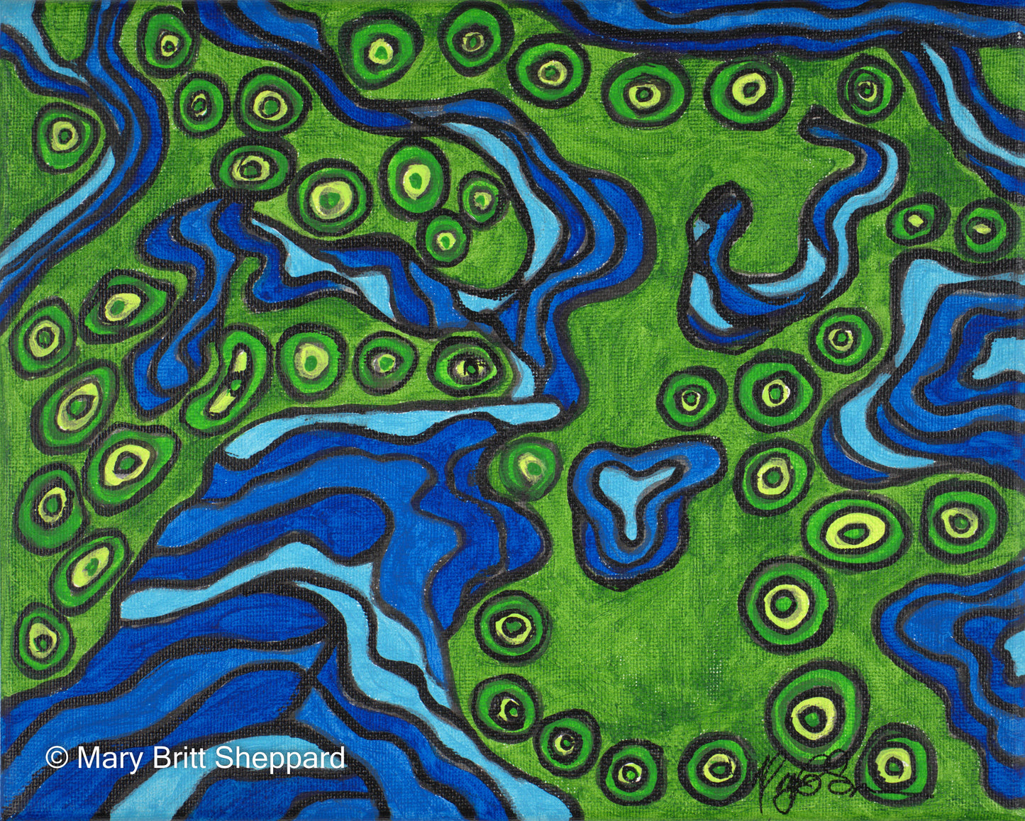 Sea Grass at Low Tide